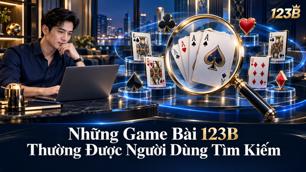 Những Game Bài 123B Thường Được Người Dùng Tìm Kiếm